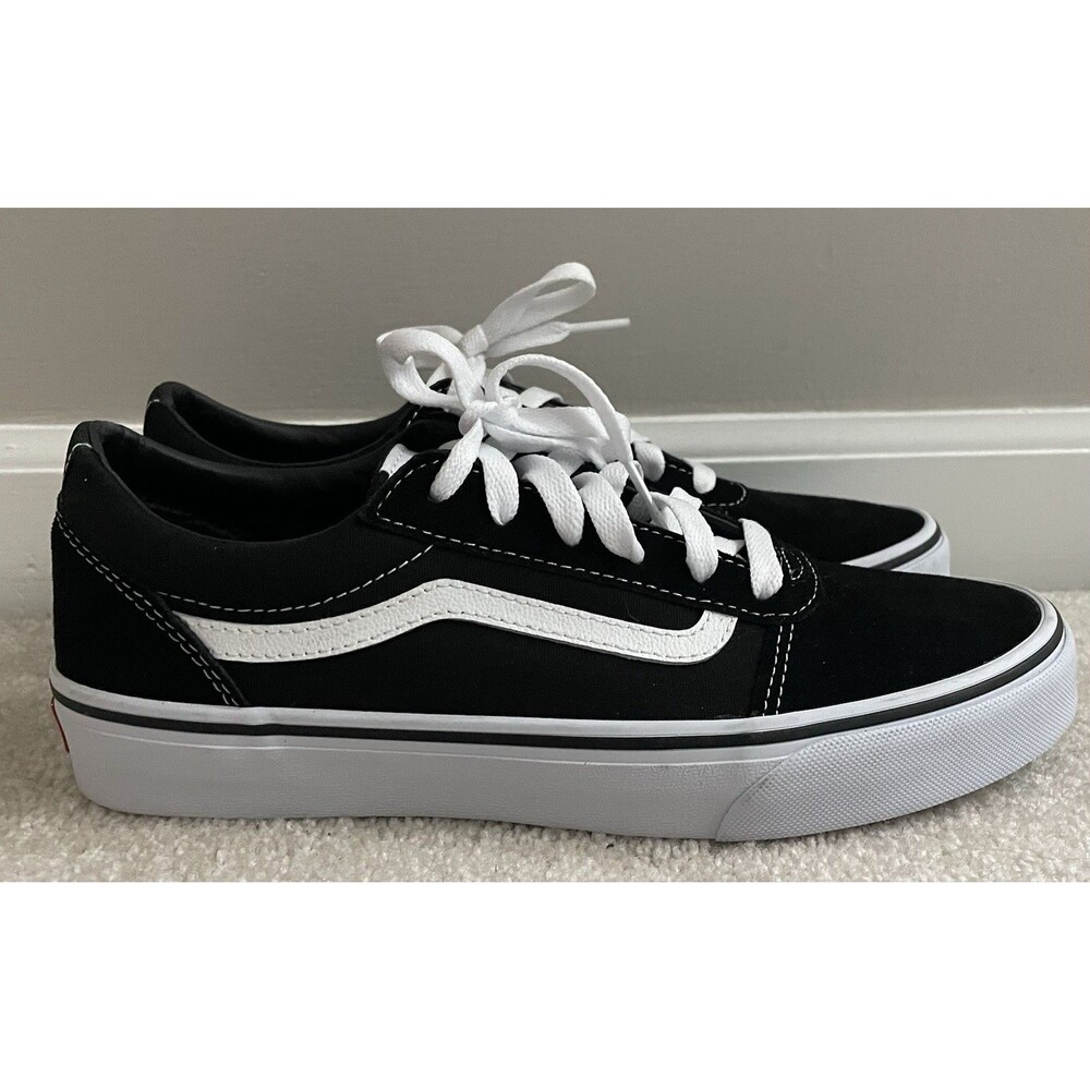 Vans Youth 7 Old Skool Canvas Low Top Skate Sneaker NEW